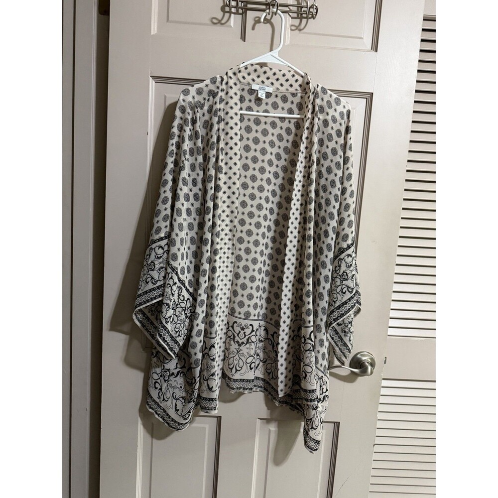 Women’s Croft & Barrow Sheer Cardigan Cover Up Size 2X